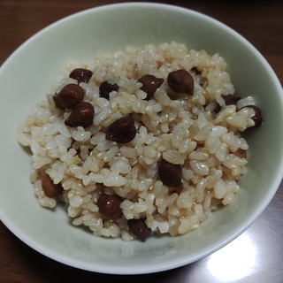 黒ひよこ豆の玄米ご飯